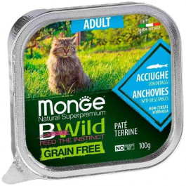 Monge BWild Grain Free Wet Anchovies Adult 100 г (8009470012874)
