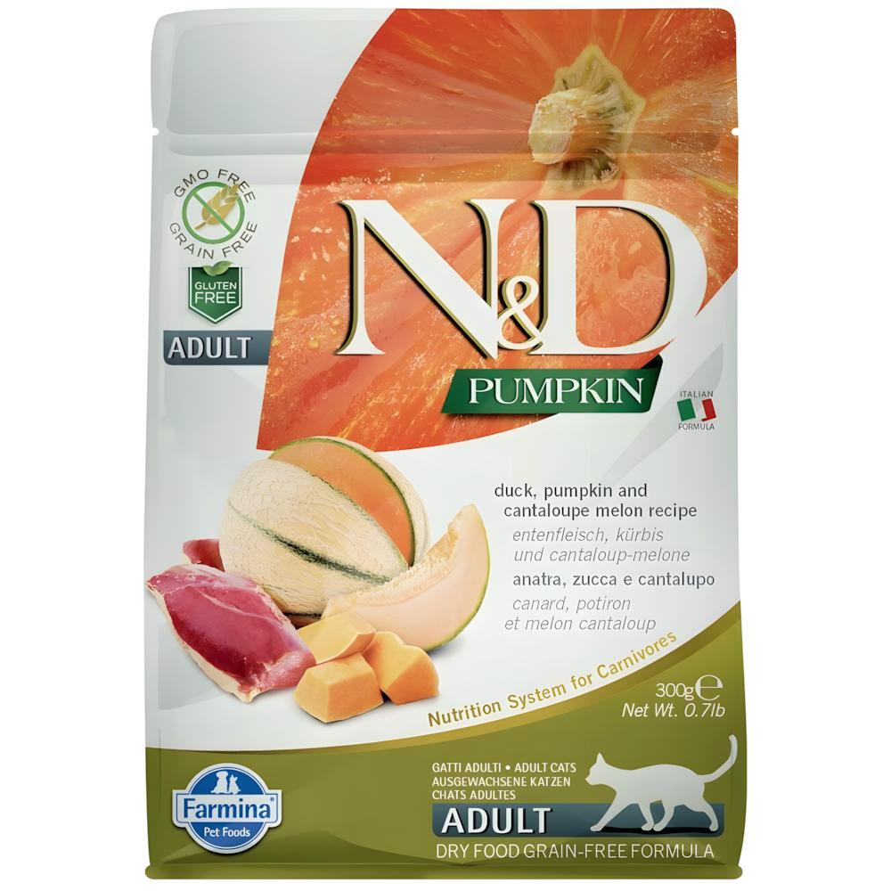 Farmina N&D Grain Free Adult Pumpkin Duck Cantaloupe 0,3 кг 168804 - зображення 1