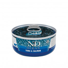 Farmina N&D Grain Free Ocean Tuna & Salmon Adult 70 г (179462)