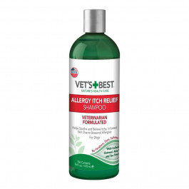Vet's Best Allergy Itch Relief Shampoo - шампунь Вэт Бест для собак при аллергии 470 мл (vb10345)