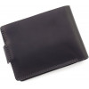Grande Pelle Чоловіче портмоне з вінтажної шкіри чорного кольору без монетниці  67827 - зображення 5