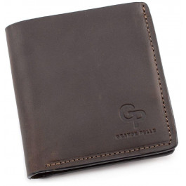   Grande Pelle Стильний шкіряний чоловічий гаманець ручної роботи  (13060)