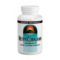   Source Naturals Метилкобаламин (В12) Source Naturals 5мг Вишня 60 таб (SN1329)