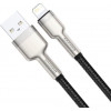 Baseus Cafule Series Metal Data Cable USB to IP 2.4A 1m Black (CALJK-A01) - зображення 2