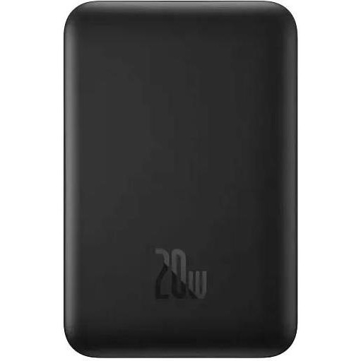 Baseus Magnetic Mini Wireless Fast Charge Overseas Edition 20W 10000 mAh Black (PPCX070001) - зображення 1