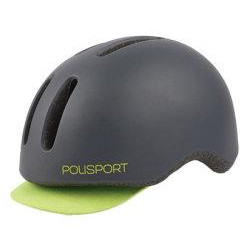   Polisport Commuter / размер L 58-61, dark grey matte/fluo yellow (8740700006)