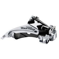 Shimano Перемикач передній  FD-TY510, Top-Swing, універсальна тяга, хомут 34,9 (S/M адаптеры), для 48Т - зображення 1