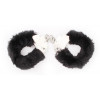 Chisa Novelties Наручники Hi-Basic Fur-lined Handcuffs, черные (759746674425) - зображення 1