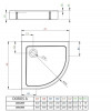 Radaway Doros A Compact SDRA9090-05 - зображення 2