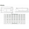 Radaway Mirella 130x70 (WA1-48-130x070) - зображення 2