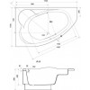 Cersanit Kaliope 170x110 L (S301-114) - зображення 4