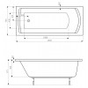 Roca Linea XL 160x75 (A24T026000) - зображення 2