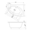 Roca Orbita 140x100 (A24T193000) - зображення 2