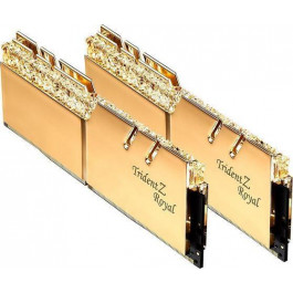 G.Skill 16 GB (2x8GB) DDR4 3600 MHz Trident Z Royal Gold (F4-3600C18D-16GTRG)