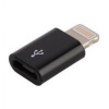 Lapara Lightning - Micro-USB Black (LA-LIGHTNING-MICROUSB-ADAPTOR) - зображення 1