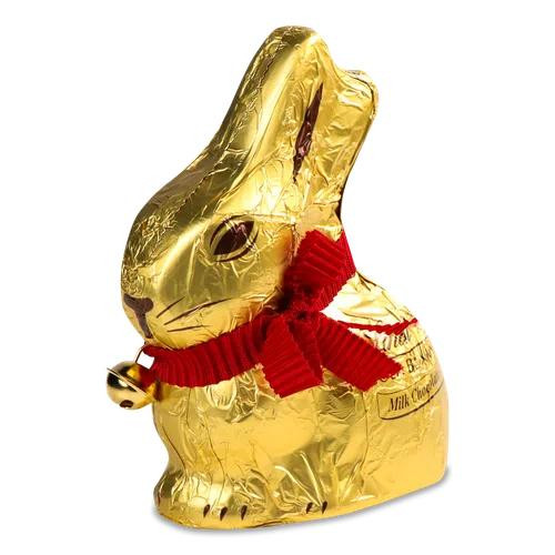 Lindt Фігурка  Зайчик з молочного шоколаду, 100 г (4000539671104) - зображення 1