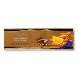   Lindt Шоколад темний  Gold з апельсином та мигдалем, 300 г (7610400069267)