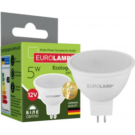   EUROLAMP LED ЕКО MR16 5W 12V GU5.3 4000K (LED-SMD-05534(12)(P))