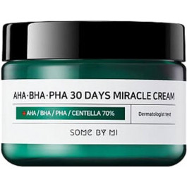 Some By Mi - AHA BHA PHA 30 Days Miracle Cream - Крем с кислотами AHA, BHA и PHA - 50ml (8809326334224)