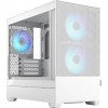 Fractal Design Pop Mini Air RGB White TG Clear (FD-C-POR1M-01) - зображення 1