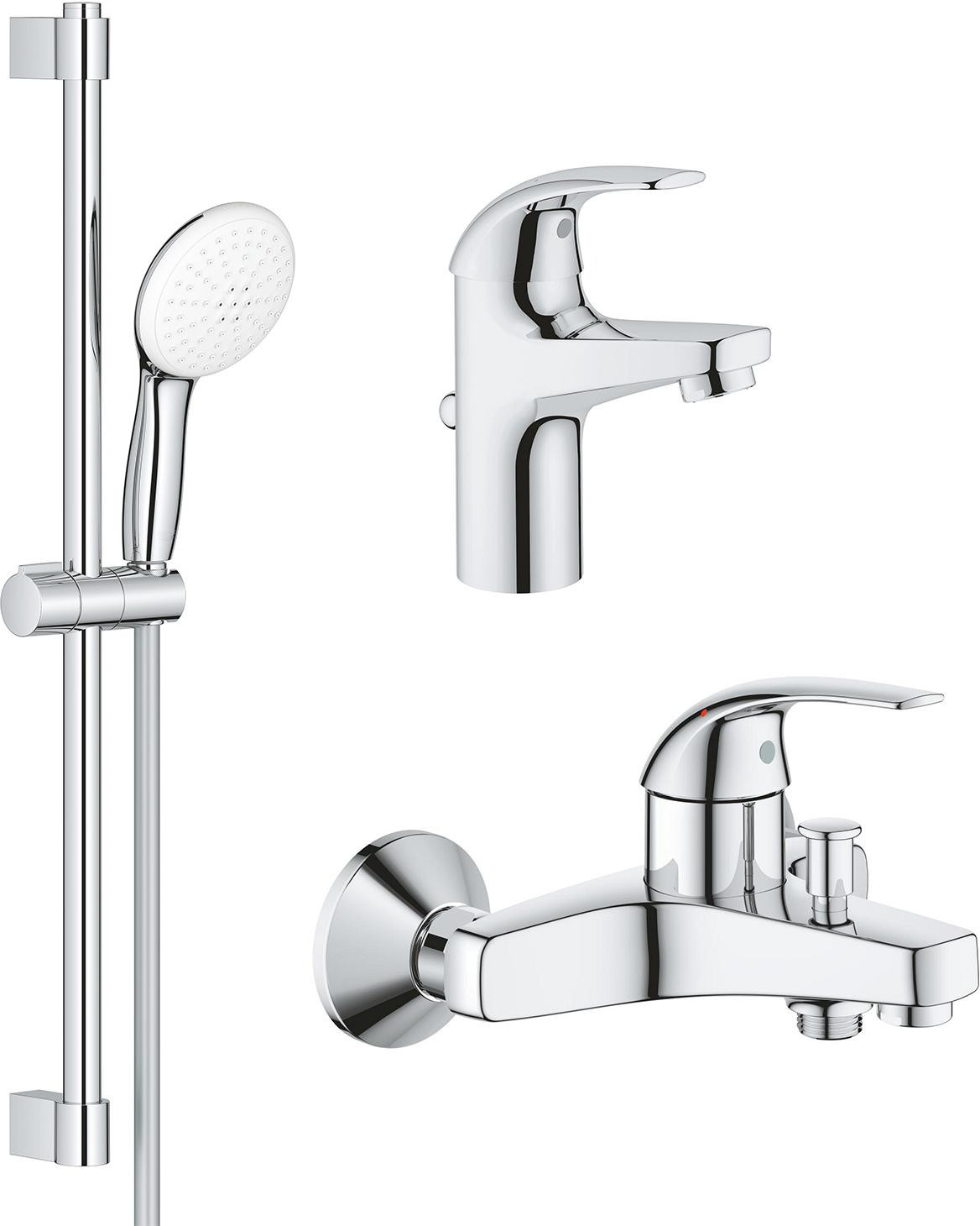 GROHE BauCurve 3в1 UA122217S1 - зображення 1