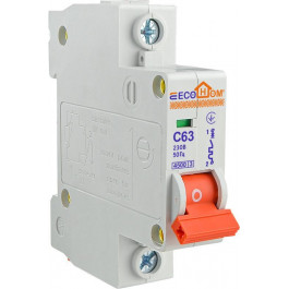   EcoHome ECO 1p 63A С 4,5 кА (ECO010010009)