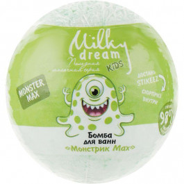 Milky Dream Бомбочка для ванни  Kids Монстрик Мах 100 г (4820205301728)
