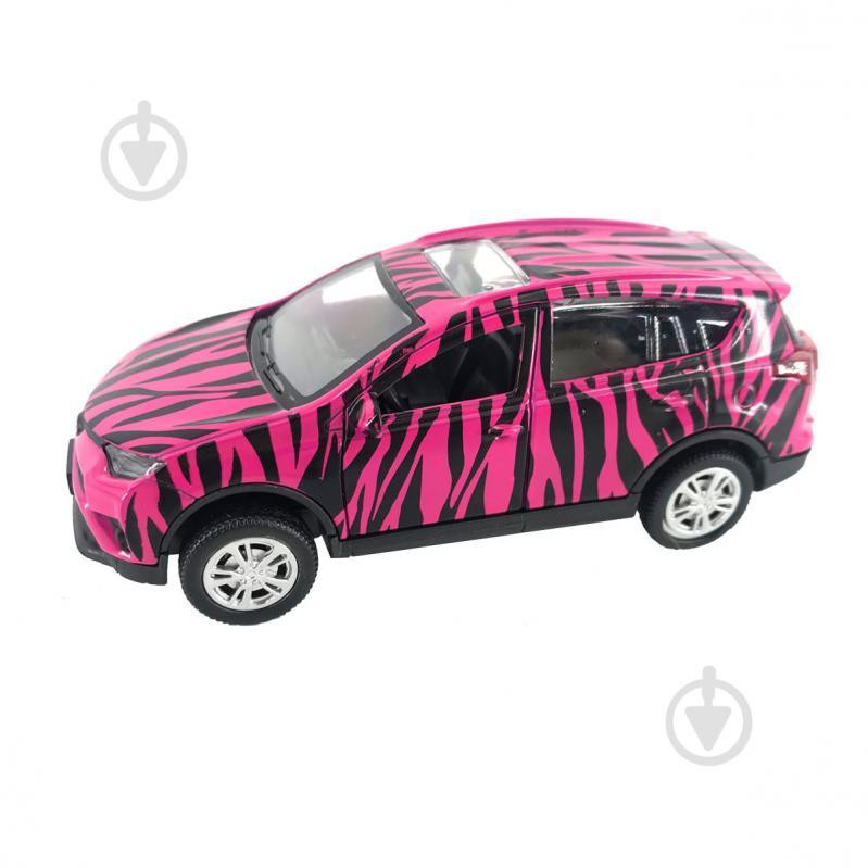 Технопарк Glamcar Toyota RAV4 1:32 (RAV4-12GRL-COW) - зображення 1