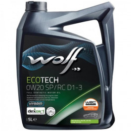   Wolf Oil ECOTECH 0W20 SP/RC D1-3 1049892 5л