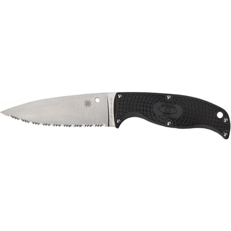 Spyderco Enuff 2 Serrated Black (FB31SBK2) - зображення 1