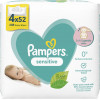 Вологі серветки Pampers Детские Влажные Салфетки Sensitive 4х52 шт (8001841062624)