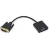 PowerPlant DVI-D - VGA Black (CA911141) - зображення 1