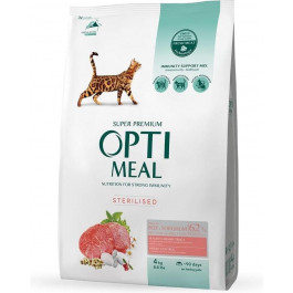 Optimeal Sterilised Beef & Sorghum 4 кг (4820215364348)