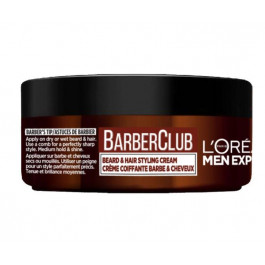   L'Oreal Paris Крем стайлинг  Men Expert Barber Club для бороды и волос 75 мл (3600523548095)