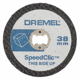   Dremel Отрезные круги для пластмассы SpeedClic SC476 (5 шт) (2615S476JB)