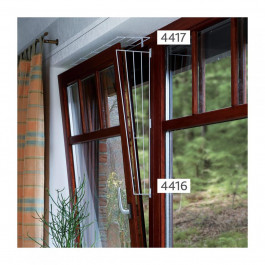 Trixie Protective Grille for Windows – Боковые защитные решетки для котов на окна 62х16х8 см (4416)
