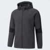 PUMA Темно-сіра чоловіча кофта  EVOSTRIPE Core FZ Hoodie 585812/07 - зображення 4