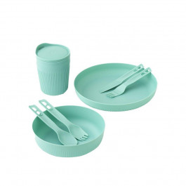   Sea to Summit Passage Dinnerware Sett [1P] Aqua Sea Blue (STS ACK037051-120219)