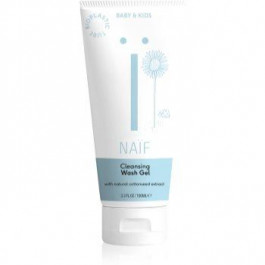   Naif Baby & Kids Cleansing Wash Gel чорний гель для сивого волосся та бороди 100 мл