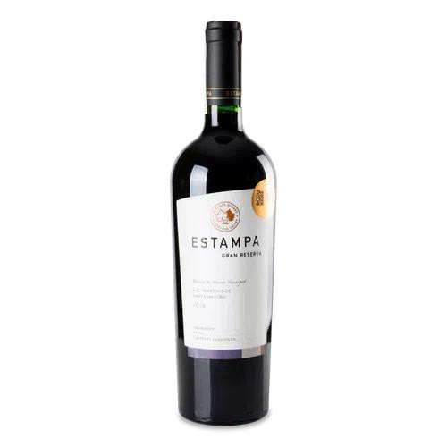 Estampa Вино  Fina Reserva Carmenere/Syrah/Cabernet, 0,75 л (7808721800052) - зображення 1