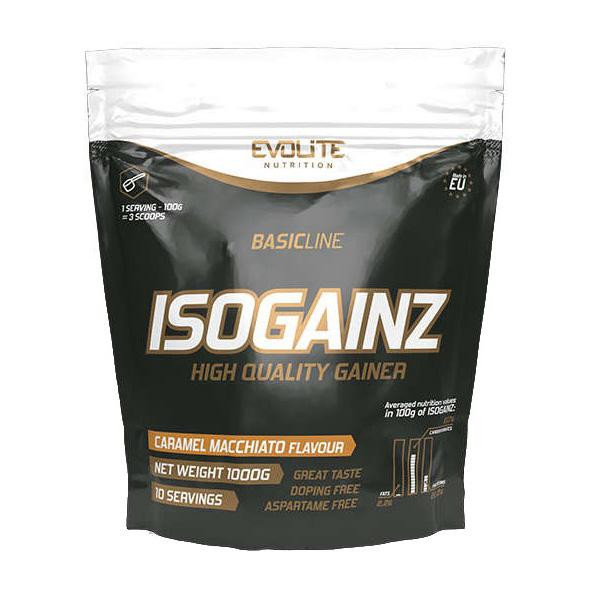 Evolite Nutrition IsoGainz 1000 g /10 servings/ Caramel Macchiato - зображення 1