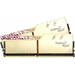 G.Skill 32 GB (2x16GB) DDR4 3200 MHz Trident Z Royal Gold (F4-3200C16D-32GTRG)