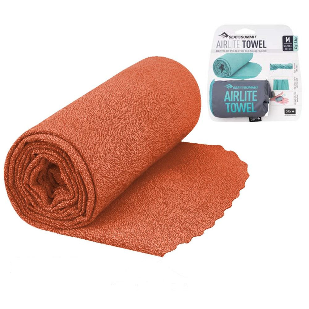 Sea to Summit Рушник туристичний Airlite Towel M 100x50 см Outback Orange (STS ACP071011-050615) - зображення 1