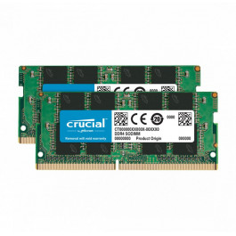 Crucial 32 GB (2x16GB) SO-DIMM DDR4 3200 MHz (CT2K16G4SFRA32A)
