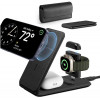 ESR HaloLock 3-in-1 Travel Wireless Charging Set Black - зображення 1