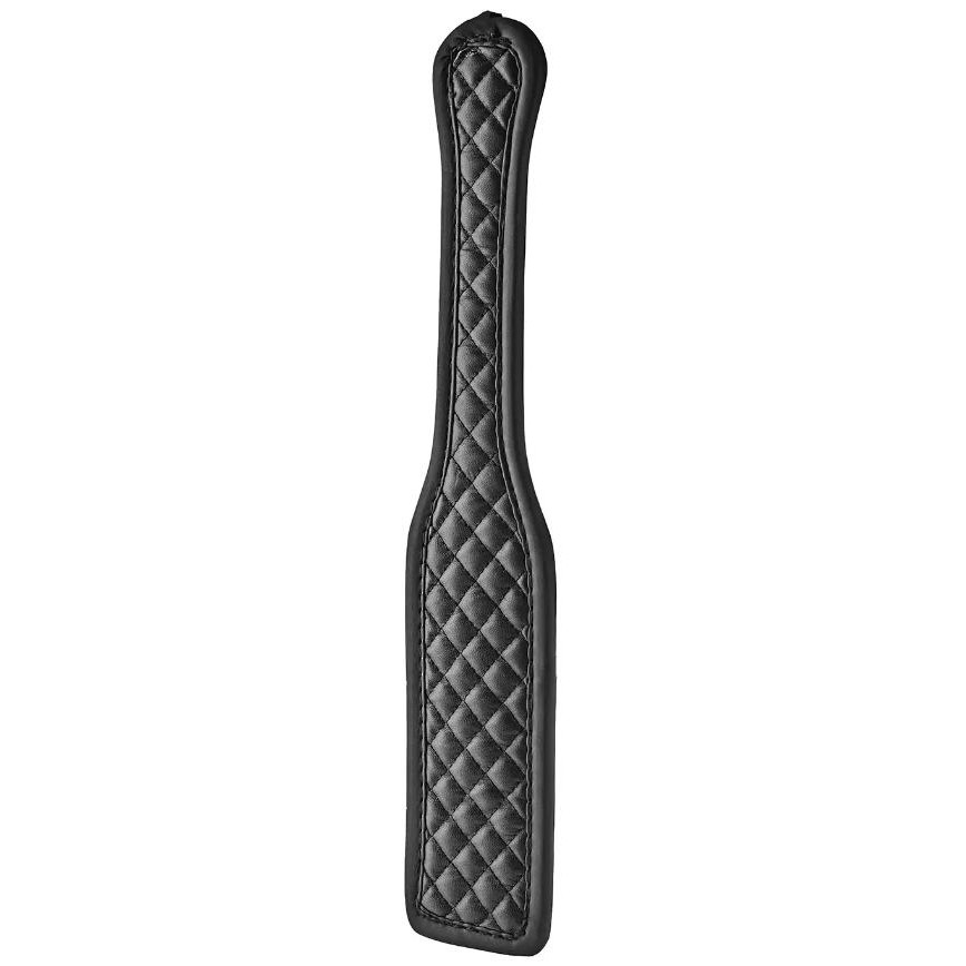 Dream toys Шльопалка Blaze Luxury Fetish Paddle 21950, чорна (8720365101854) - зображення 1