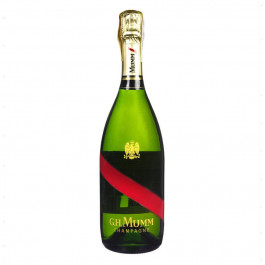   G.H.Mumm Шампанське  Cordon Rouge Brut біле брют у подарунковій упаковці 0.75 л 12% (3043709000794)