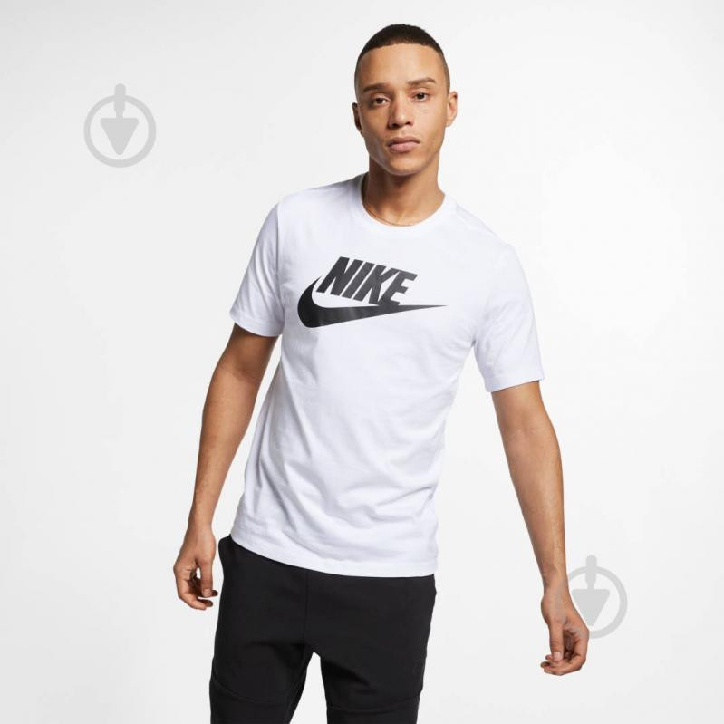 Nike Футболка  M Nsw Tee Icon Futura AR5004-101 M (191888621972) - зображення 1