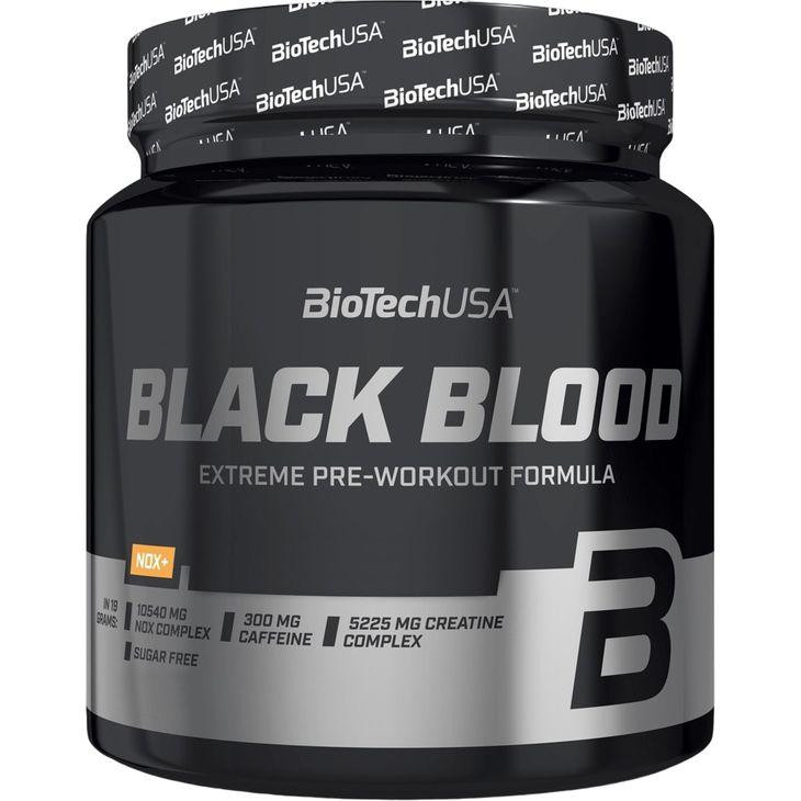 BiotechUSA Black Blood NOX+ 340 g /34 servings/ Blueberry-Lime - зображення 1