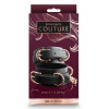 NS Novelties Наручники Bondage Couture Wrist Cuffs, чорні (657447104565) - зображення 2